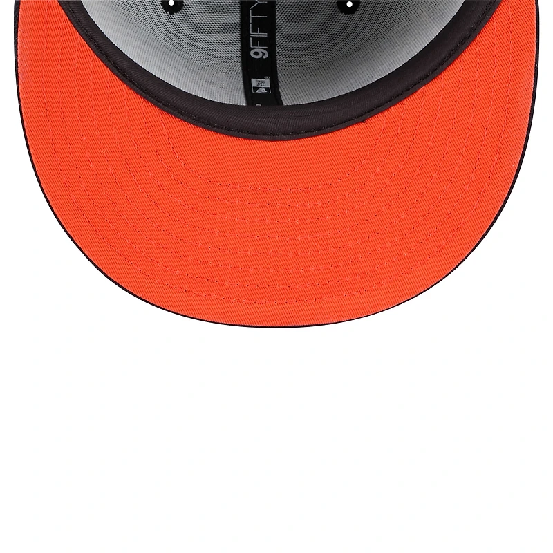 Men's New Era Black Houston Astros Splatter 9FIFTY Snapback Hat