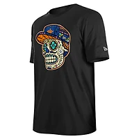 T-shirt noir Houston Astros Sugar Skulls New Era pour hommes