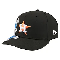Men's New Era  Black Houston Astros Surf 59FIFTY Fitted Hat