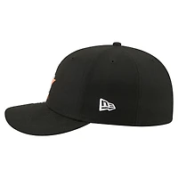 Casquette ajustée New Era noire Houston Astros Surf 59FIFTY pour homme