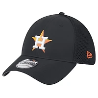 Men's New Era Black Houston Astros Team Tone 39THIRTY Flex Hat