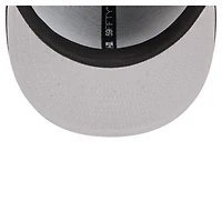 Casquette ajustée New Era noire Houston Astros Tri-Hit 59FIFTY pour homme