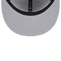 Men's New Era Brown/Purple Houston Astros Color Pack Two-Tone 9FIFTY Snapback Hat