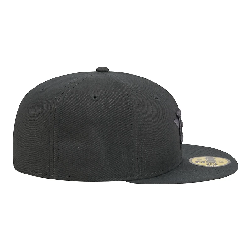 Men's New Era  Charcoal Houston Astros Color Pack 59FIFTY Fitted Hat