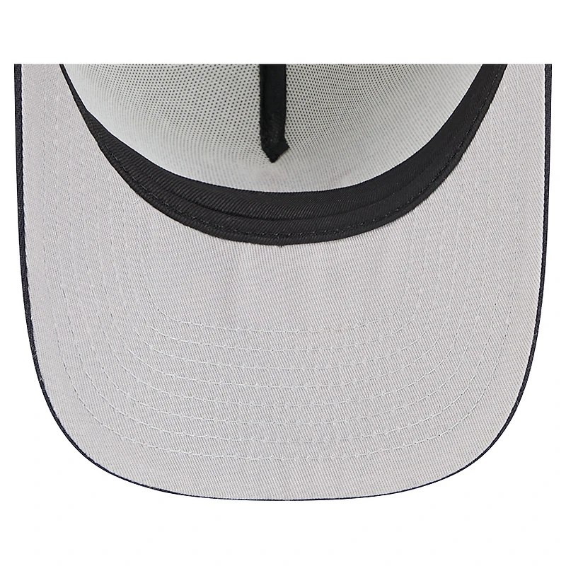 Casquette snapback A-Frame 9FIFTY Trucker pour homme New Era crème/bleu marine Houston Astros Banner