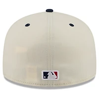 Men's New Era Cream/Navy Houston Astros USA 250 Fourth of July 59FIFTY Fitted Hat