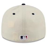 Casquette ajustée New Era 59FIFTY pour homme, crème/marine, Houston Astros USA 250, édition spéciale 4 juillet, profil bas