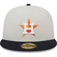 Casquette ajustée New Era Houston Astros 2017 World Series Champions Class 59FIFTY pour homme