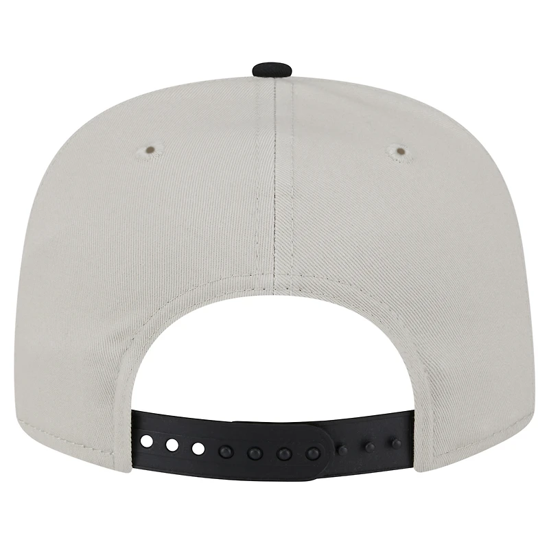 Casquette snapback Iron Golfer Houston Astros de New Era pour homme, couleur crème