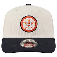 Men's New Era  Cream Houston Astros Loyal 9SEVENTY Adjustable Hat
