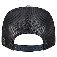 Casquette ajustable New Era 9SEVENTY pour homme, bleu denim/bleu marine, Houston Astros Aztec Denim