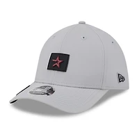 Casquette New Era Flex grise Houston Astros 2026 Clubhouse Alternate 39THIRTY pour homme