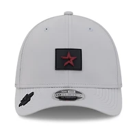 Casquette New Era Flex grise Houston Astros 2026 Clubhouse Alternate 39THIRTY pour homme