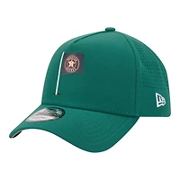 Men's New Era  Green Houston Astros Pin Seeker 9FORTY A-Frame Adjustable Hat