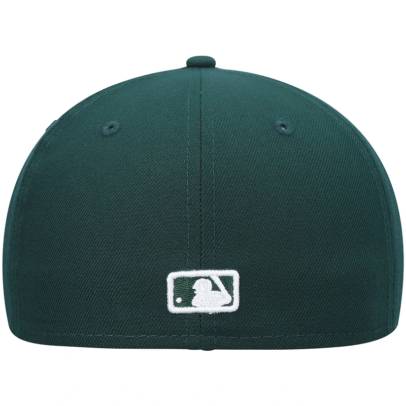 Casquette ajustée 59FIFTY avec logo blanc des Astros de Houston New Era pour homme