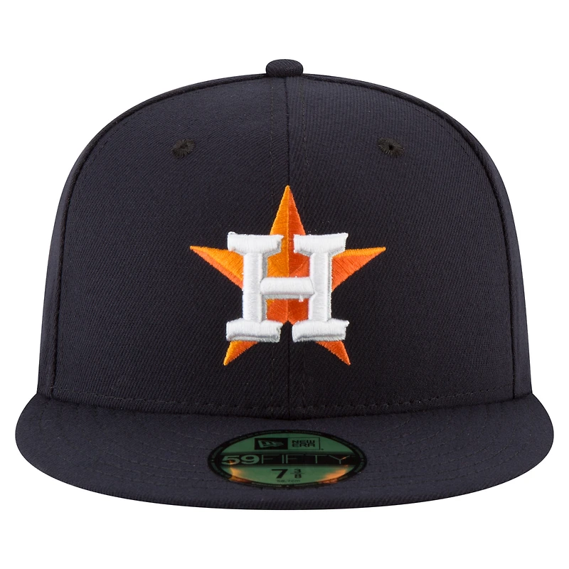 Casquette ajustée 59FIFTY José Altuve bleu marine pour homme des Houston Astros 2025 Player's Weekend de New Era