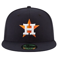 Casquette ajustée 59FIFTY José Altuve bleu marine pour homme des Houston Astros 2025 Player's Weekend de New Era
