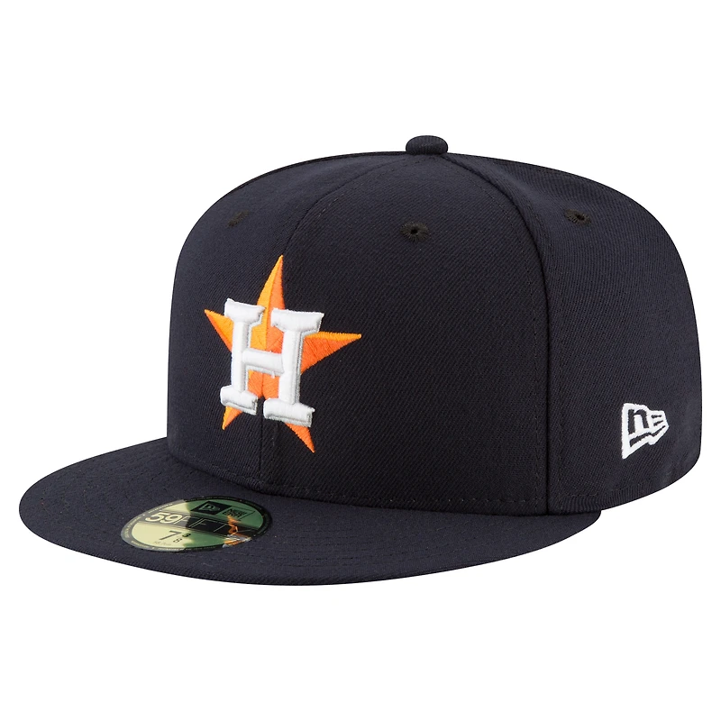 Casquette ajustée 59FIFTY José Altuve bleu marine pour homme des Houston Astros 2025 Player's Weekend de New Era