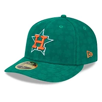 Men's New Era Kelly Green Houston Astros St. Patrick's Day Low Profile 59FIFTY Fitted Hat