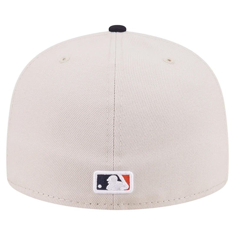 Casquette ajustée New Era 59FIFTY kaki Houston Astros City Icon pour homme