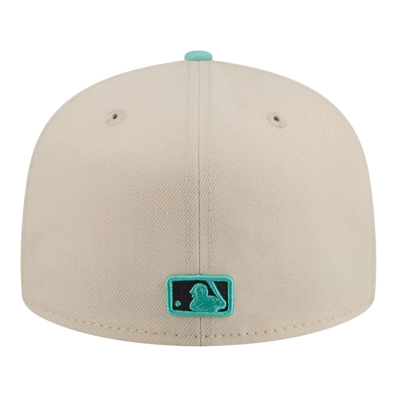 Men's New Era Turquoise/Charcoal Houston Astros Two-Tone Color Pack 59FIFTY Fitted Hat