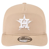 Casquette ajustable New Era beige clair Houston Astros Cam 19TWENTY pour homme