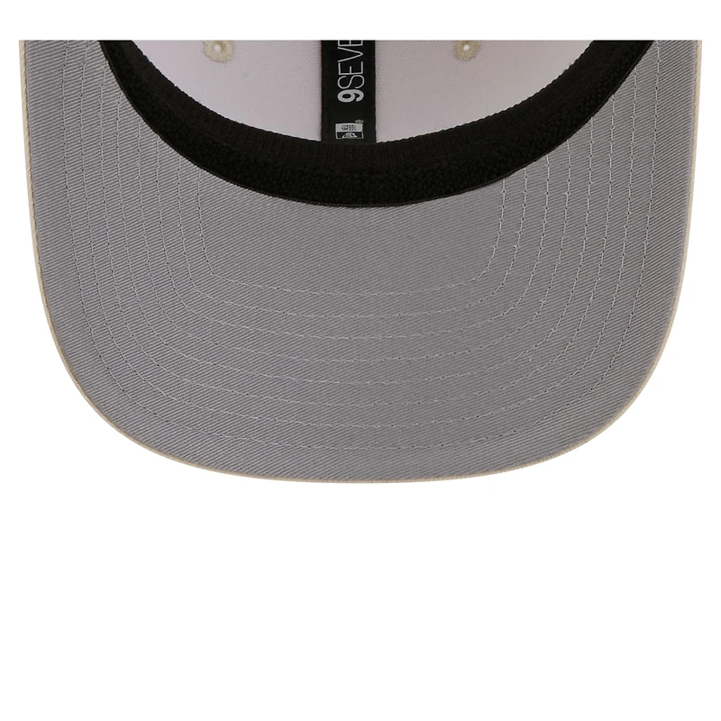 Men's New Era Light Beige Houston Astros Color Pack COOLERA 9SEVENTY Trucker Adjustable Hat