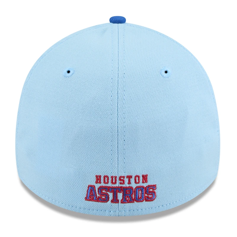 Men's New Era Light Blue/Blue Houston Astros 2025 Fourth of July 39THIRTY Flex Hat