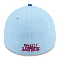 Men's New Era Light Blue/Blue Houston Astros 2025 Fourth of July 39THIRTY Flex Hat