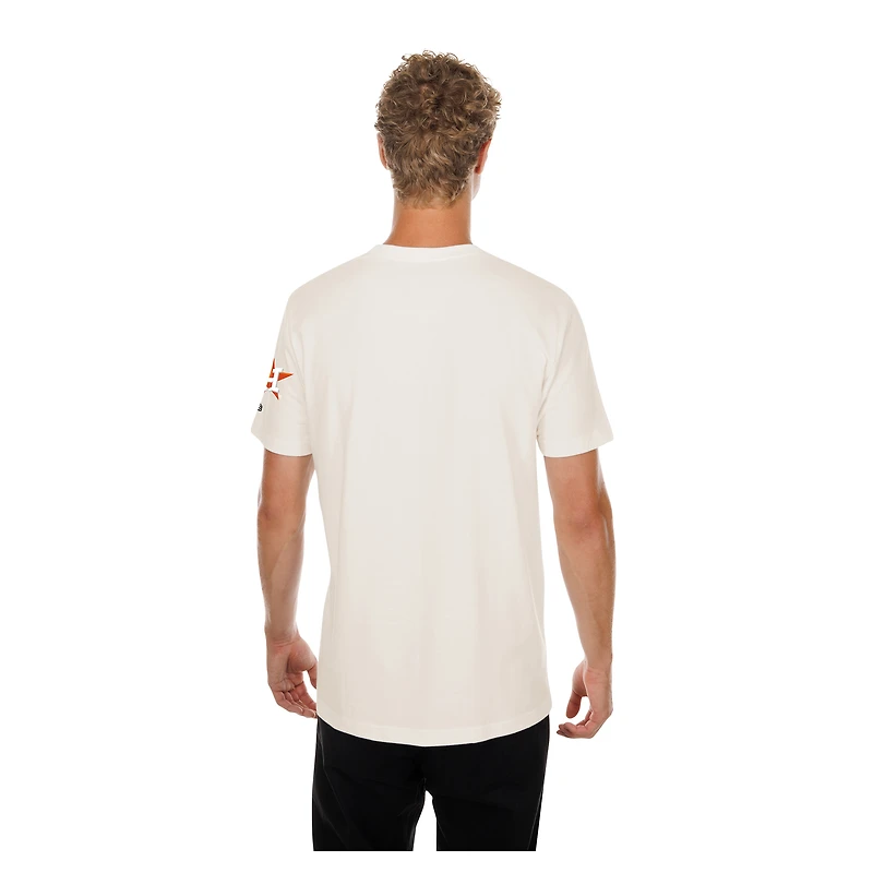 Men's New Era Natural Houston Astros Golf Mascot T-Shirt