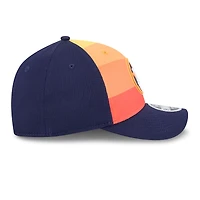 Men's New Era  Navy/Orange Houston Astros 2025 Batting Practice 9FORTY M-Crown Adjustable Hat