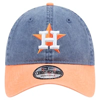 Men's New Era Navy/Orange Houston Astros Select 9TWENTY Adjustable Hat