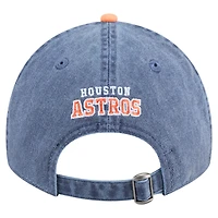 Casquette ajustable New Era bleu marine/orange Houston Astros Select 9TWENTY pour homme