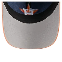 Men's New Era Navy/Orange Houston Astros Select 9TWENTY Adjustable Hat
