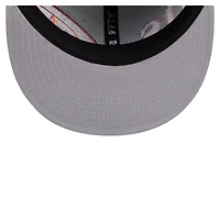 Men's New Era Navy/Orange Houston Astros Stretched Two-Tone 9FIFTY Adjustable Hat