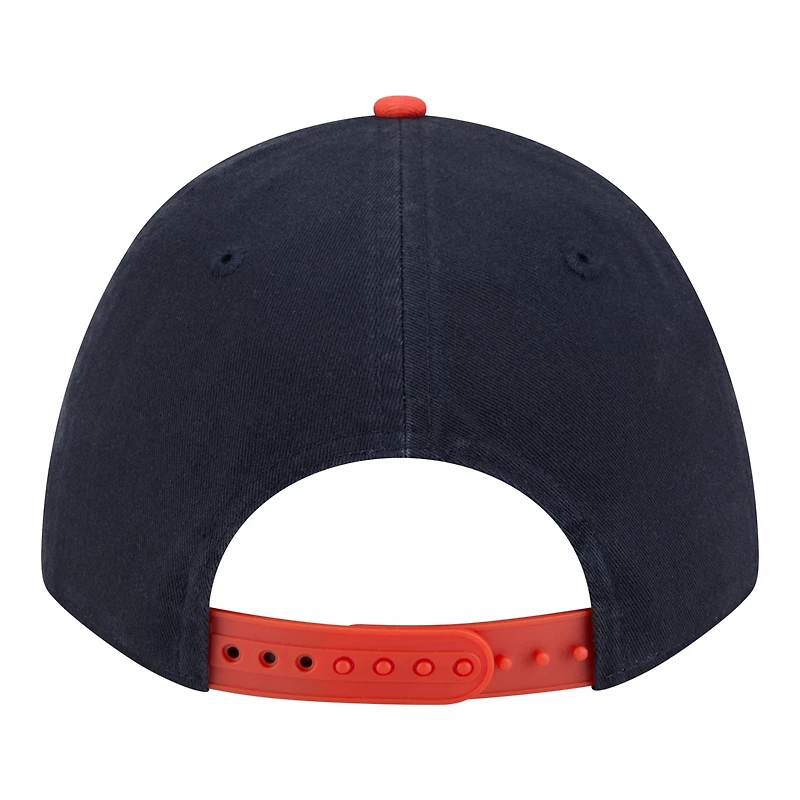 Men's New Era Navy/Orange Houston Astros Team Loyal 9FORTY M-Crown Adjustable Hat