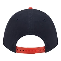 Men's New Era Navy/Orange Houston Astros Team Loyal 9FORTY M-Crown Adjustable Hat