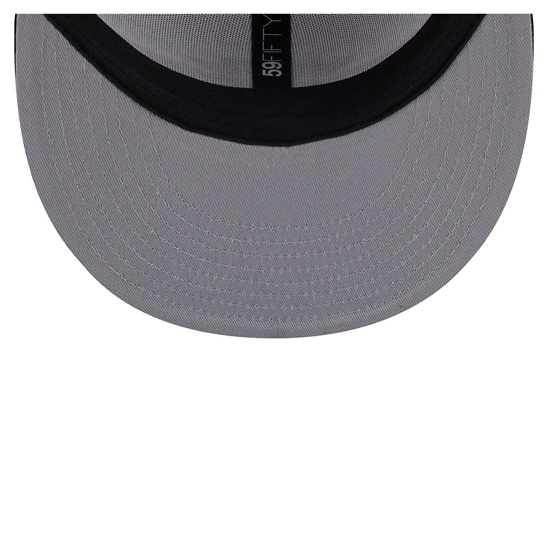 Men's New Era  Navy/White Houston Astros Paint Stroke 59FIFTY Fitted Hat