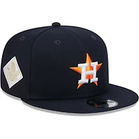Men's New Era Navy Houston Astros 2017 World Series Side Patch 9FIFTY Snapback Hat