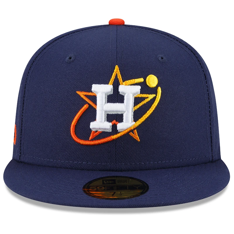 Casquette ajustée New Era 59FIFTY pour homme, bleu marine, Houston Astros, collection City Connect 2022