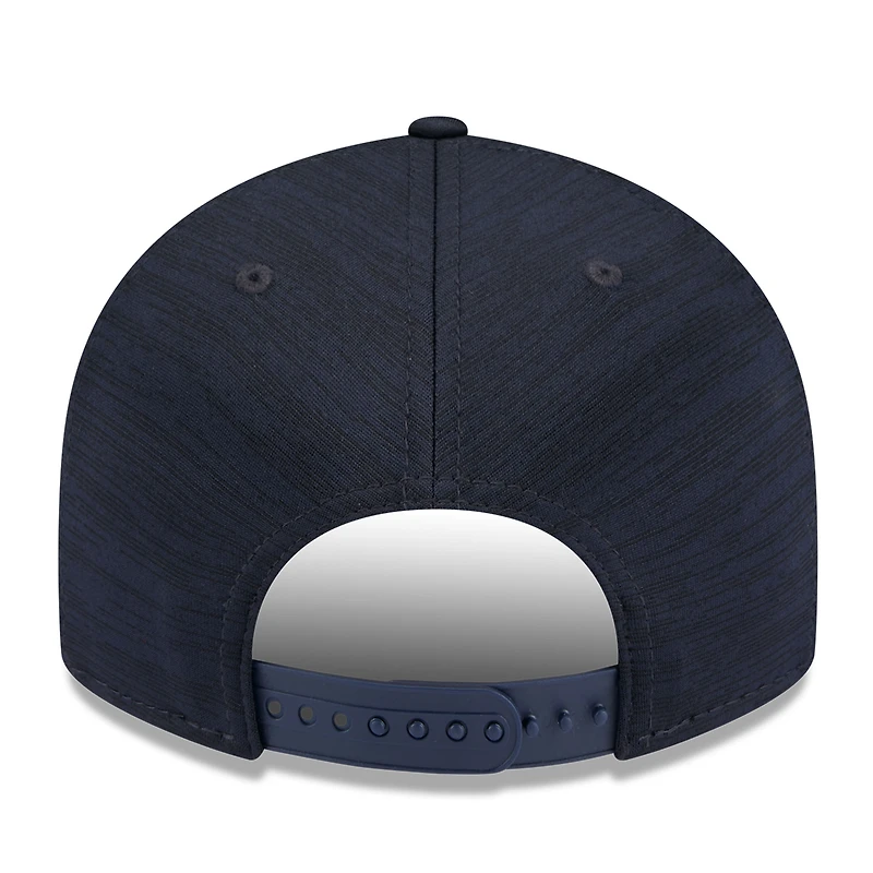 Men's New Era Navy Houston Astros 2024 Clubhouse Low Profile 9FIFTY Snapback Hat