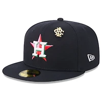 Men's New Era  Navy Houston Astros 2025 Big League Chew 59FIFTY Fitted Hat