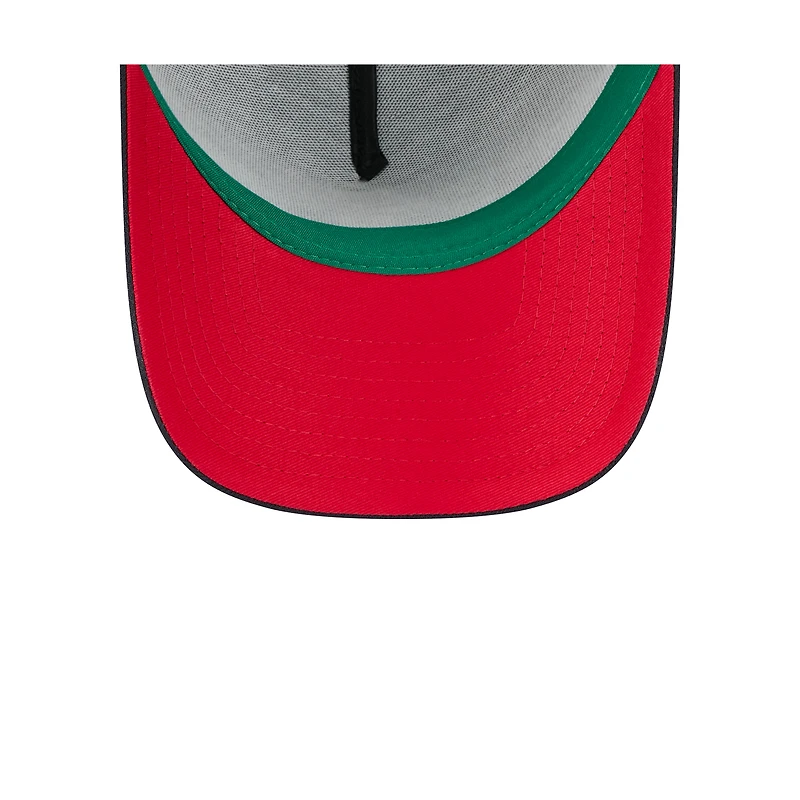 Casquette camionneur ajustable New Era 9FORTY bleu marine Houston Astros 2025 Big League Chew pour homme