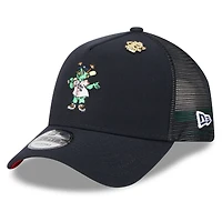 Casquette camionneur ajustable New Era 9FORTY bleu marine Houston Astros 2025 Big League Chew pour homme