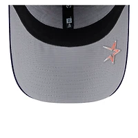 Men's New Era Navy Houston Astros 2025 MLB Clubhouse 39THIRTY Flex Hat