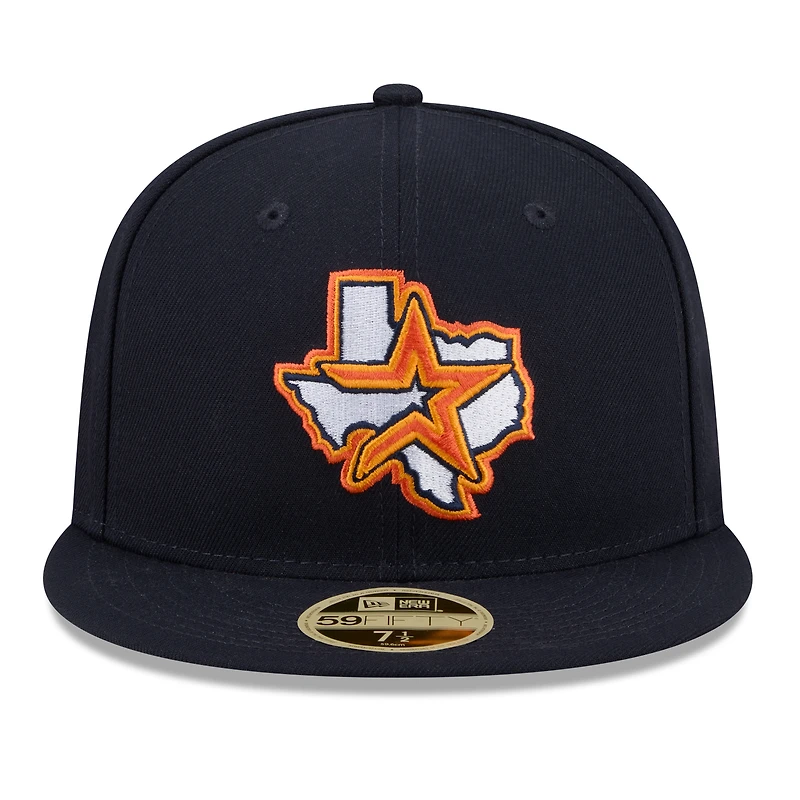 Men's New Era Navy Houston Astros 2026 Baseball Hall of Fame 59FIFTY Fitted Hat