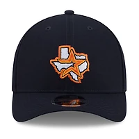 Men's New Era Navy Houston Astros 2026 Baseball Hall of Fame 9FORTY M-Crown Adjustable Hat