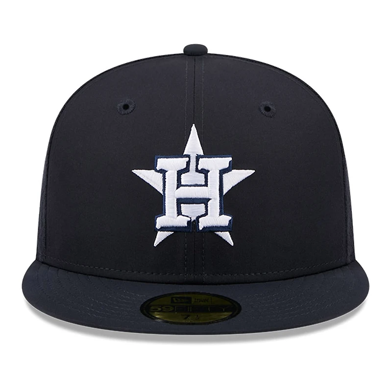 Casquette ajustée New Era bleu marine Houston Astros 2026 pour homme, modèle 59FIFTY.