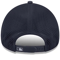 Men's New Era Navy Houston Astros 2026 Batting Practice Alternate Apex 9FORTY Adjustable Hat