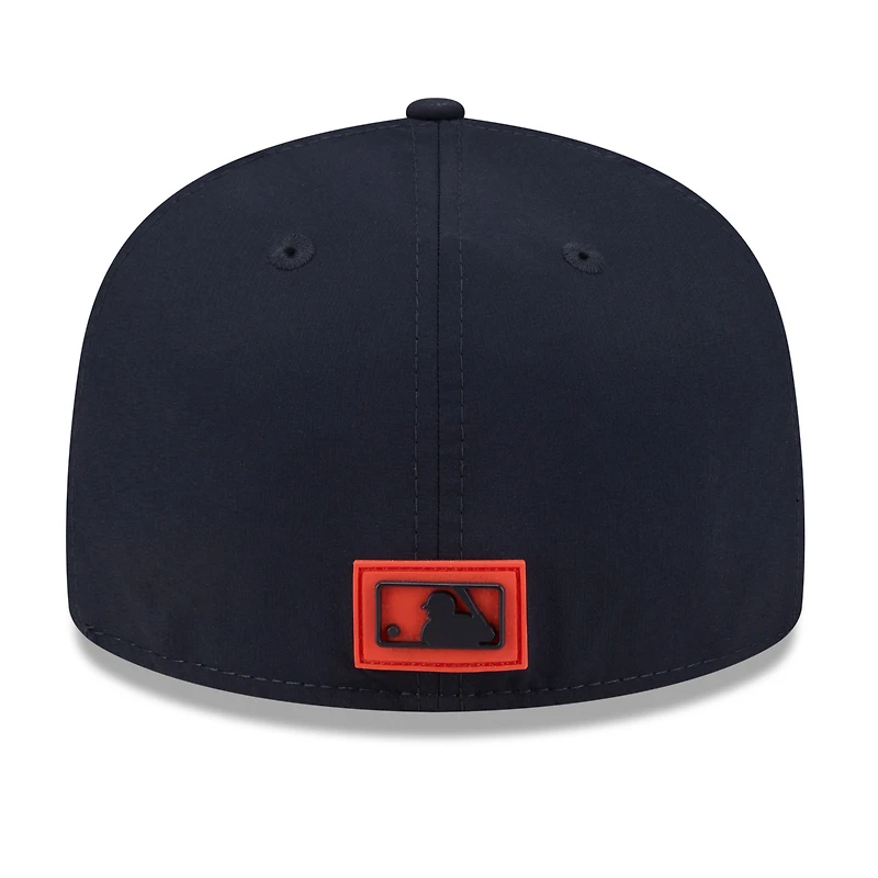 Casquette ajustée New Era bleu marine Houston Astros 2026 Clubhouse 59FIFTY pour homme